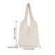 thumbnail image 5 of Bolso de playa de ganchillo para mujer, bolso de viaje informal, bolso grande de compras (blanco) Sywqhk Para Estrenar, 5 of 5