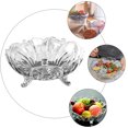 thumbnail image 6 of Tineasur Multi-Function Glass Salad Bowl and Decorative Transparent Food Serving Tray for Kitchen and Dining, 6 of 6