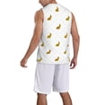 thumbnail image 2 of Sikiie Gold Rabbit Basketball Jersey Reversible Men's Mesh Athletic Sports Shirts Training Practice S-4XLMedium, 2 of 6