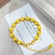 thumbnail image 2 of Pulsera con dijes chapados en oro con forma de mahjong para mujer, 2 of 2