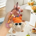 thumbnail image 4 of Plush Keychain under $5! Yannianjz Plush Keychain Toy, Cute Animal Keychain for Backpack Purse, Soft Stuffed Key Ring for Kids Adults, Mini Plushie Keychain for Gift Giving, 4 of 7