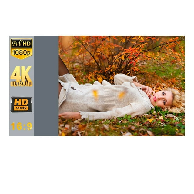 Projector Screen 16:9 ,60 84 100 120 130 150 Inch Reflective Fabric Cloth Projection Screen For Video Beamer ,Long Lasting