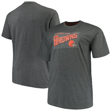 - Men's Majestic Charcoal Cleveland Browns Big & Tall Royal Domination Malt T-Shirt