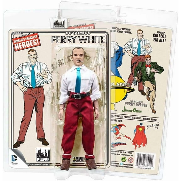 DC World's Greatest Heroes! Series 2 Perry White Action Figure