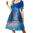thumbnail image 2 of Urban anime Sleeveless Dress sexy dress for women women party dresses, 2 of 7