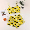 thumbnail image 2 of Women'S Pajama Sets Halloween Halloween Printed 2 Piece Womens Pajamas Shorts Set Cami Top Lounge Sets Matching Set, 2 of 4