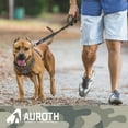 thumbnail image 4 of Auroth Dog Leash - Heavy Duty Bungee Tactical & Training Leash 6Ft - Army Yellow, 4 of 9