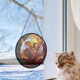 thumbnail image 4 of Customized Phoenix Suncatcher Stained Glass, Phoenix Gifts for Women for Window Hanging, Phoenix American Glass Hanging npkA86, 4 of 5
