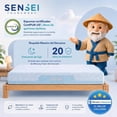 thumbnail image 4 of Colchón Individual Sensei Cool gel Memory Foam Fresco Semi Firme  en Caja, 4 of 6