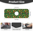 thumbnail image 2 of Sikiie Cute Christmas Stocking Bear Splash Guard for Sink Faucet-1 PC Super Absorbent Fast Drying Mat Sink Gadgets-Splash Guard for Kitchen, Sink Mat, 2 of 7