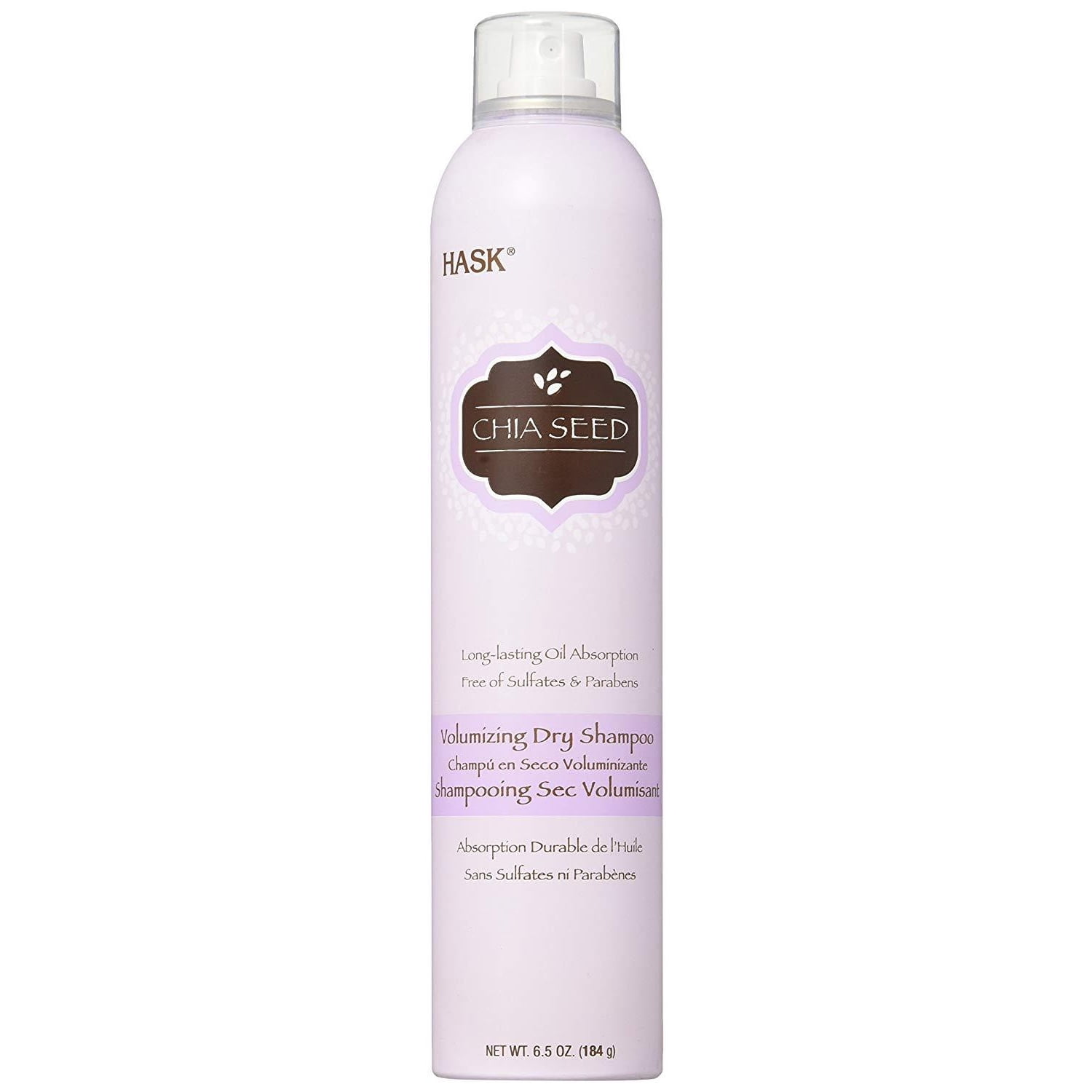 Hask Chia Seed Dry Shampoo 6.5 Oz