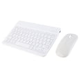 thumbnail image 1 of Keyboard Mouse Combo, Wireless 3-Device Connection with Rechargeable Keyboard for Office Home, 1 of 7