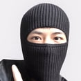 thumbnail image 4 of Men's Pullover Balaclava Hat Knitted Hoodie Hat For Outdoor Cycling Skiing, 4 of 11