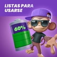 thumbnail image 4 of Cargador Pilas Baterías + 4 AA Recargables Monkey Soul USB-C, 4 of 8