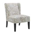 thumbnail image 1 of Nicole Blue Wing Back Chair, 1 of 8
