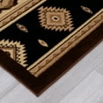 thumbnail image 4 of Allstar Rugs Allstar Berber Woven Soft Traditional Southwest Camp Theme Rug 7' 1" x 5' 2" 5' x 8', 4 of 5