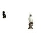 thumbnail image 1 of Figura de escritorio, estatua de gato, figura de loro, estatua de pájaro, resina, adorno animal único, adecuado para regalar, decoración del hogar., 1 of 8
