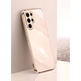thumbnail image 2 of Compatible with Galaxy S22 Ultra Case Cover Cute Full Camera Lens Protection & Electroplate Shockproof Bumper Case Soft TPU Protective Phone Cases for Samsung Galaxy S22 Ultra 5G 6.8"-Pink, 2 of 5