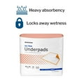 thumbnail image 3 of McKesson Ultra Underpads, Incontinence Bed Pads, Heavy Absorbency, 30 in x 30 in, 10 Ct, 3 of 11