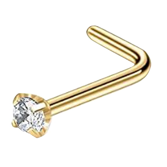 Stainless Steel Nose Jewelry Hoop Ring Body Piercing Studs For Women Nostril Elegant Durable Fashion Accessory