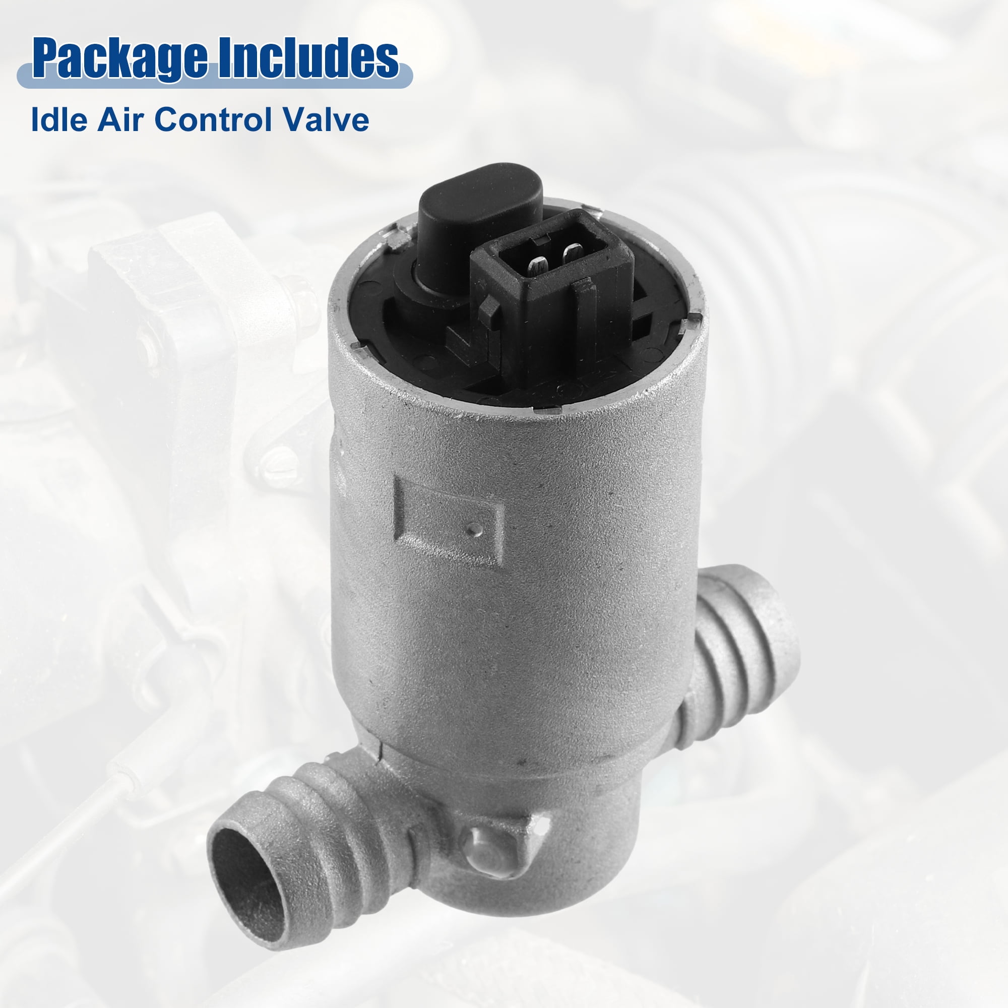 Unique Bargains Idle Air Control Valve 13411247197 for BMW 318i 1991-1992 for BMW 740i 1993 Silver Tone