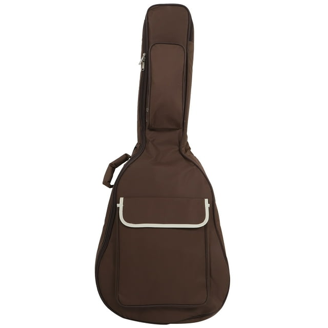 Luxshiny Sac pour Guitare Électrique 1 Pack Grande Capacité Imperméable Café pour Rangement
