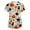 AI09-Complexion, variant on Halloween Womens Scrub Tops Fun Pumpkin Spiders Pattern Nurse Shirt Funny V Neck Short Sleeve Nurse Uniform With Pockets Holiday Complexion XL