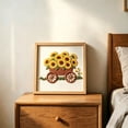 thumbnail image 3 of Sunflower Embroidery Starter Kit, Stamped Cross Stitch Kits for Beginners Adults with Embroidery Hoop and Instructions, Hand Embroidery Kit, 3 of 5
