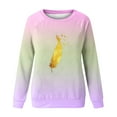 thumbnail image 4 of Sweat à Capuche Mode pour Femmes 2023 Manches Longues Col Rond Imprimé Sweat-Shirt Blouse 50 % de Réduction Costumes Halloween/noël, 4 of 4