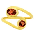 thumbnail image 4 of 18K Gold Over Brass Hessonite Garnet - Madagascar Ring s.8 Jewelry RM-1039 TGR1007_A_8, 4 of 6