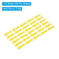 thumbnail image 3 of Small Arrow Sticker Label 1.2x0.5", 450 Pcs Adhesive Color Coding Decal, Yellow, 3 of 6