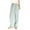 Light Blue, variant on SNKSDGM Women's Plus Dress Pants Women Petite Short Length Slacks Linen Pants Women Petite Short Women's Casual Plaid Print Elastic Waist Drawstring Pants Comfy Trousers