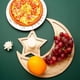 thumbnail image 5 of 2 Juegos de Bandeja de Madera de Ramadán, Vajilla de Estrella de Madera con Forma de Luna, Vajilla para Servir Fiestas Eid Mubarak para el Desayuno,B, 5 of 5