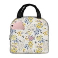 thumbnail image 1 of Disketp Wildflower Honeybee Bolsa Térmica para Almuerzo para Hombre y Mujer, Ideal para Trabajo, Senderismo y Picnic, 1 of 8