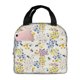 thumbnail image 1 of Easygdp Wildflower Honeybee Bolsa Térmica Premium - Tela Oxford Impermeable, Gran Capacidad, Bolsillo Frontal, Unisex para Trabajo, Escuela, Actividades al Aire Libre y Picnics, 1 of 8