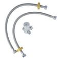 thumbnail image 2 of Hot Cold Water Mixing Valve, Thermostatic Mixer Valve Silver  For School, 2 of 8