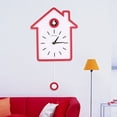 thumbnail image 2 of Noref Nordic Style Design Simple Modern Cuckoo Clock Report Clock Swing Clock Wall Clock,Modern Cuckoo Clock ,Report Clock, 2 of 8