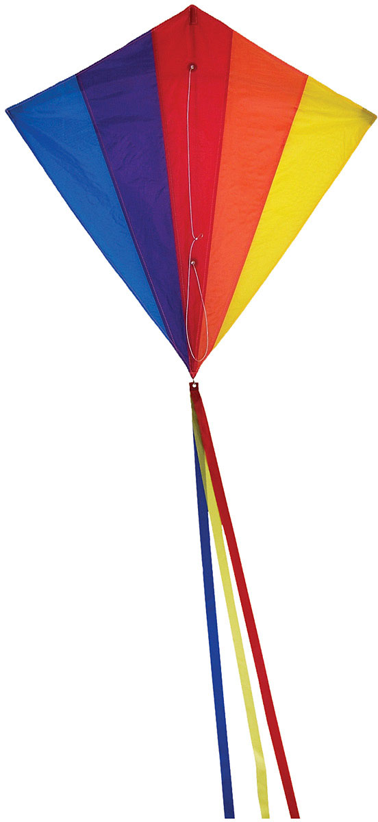 In the Breeze Rainbow Diamond Kite, 30Inch