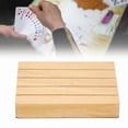 thumbnail image 3 of Cikonielf Hands-Free Playing Card Tray Wooden Playing Card Holder Hands-Free Playing Card Tray, 3 of 4