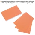 thumbnail image 4 of 20Pack Blank Cards 15mil Blank Credit Cards Plastic Cards Orange, 4 of 6