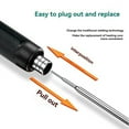 thumbnail image 5 of Electric Soldering Iron Set Mini Home DIY Manual Soldering Tools 3 Heating Settings for Welding Repair Tools Orange, 5 of 6