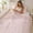 Pink, variant on Bowayaoa Lightweight Cotton Summer Quilt, Washable Cooling Air Conditioning Blanket, Breathable Soft Thin Quilt for Home Bedroom Dorm Bedding