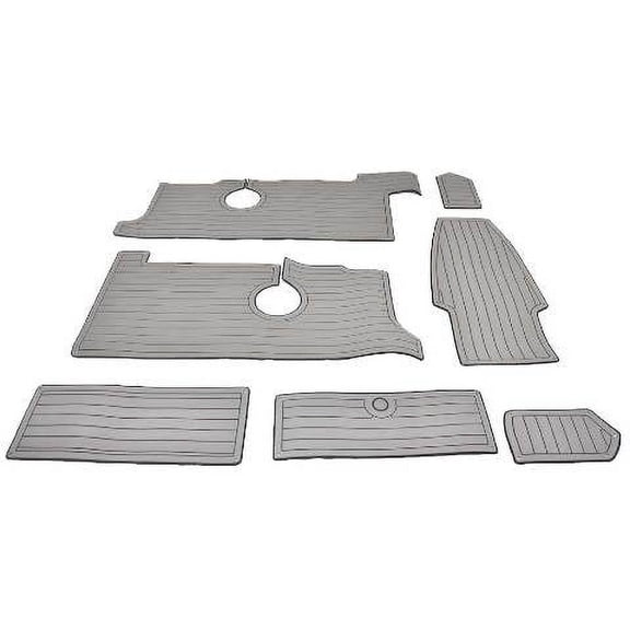 Larson Boat Cockpit Mat Kit 8138176 | LXH 230 IO Slate Gray (7PC)