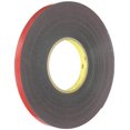 thumbnail image 2 of 3M Multi Purpose Tape 06382 Double Sided Tape; Roll; 1/2 Inch X 60 Foot; Black, 2 of 4