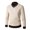 White, variant on uikmnh Mens Fashion Casual Solid Color Simple Crew Neck Sweater Sweater