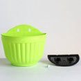 thumbnail image 2 of Coofit 2PCS Hanging Flower Pot Decorative Hanging Plant Pot Planter Pot with Hook, 2 of 4