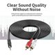 thumbnail image 5 of 3.5mm to RCA Cable 100ft 3.5mm TRS Male to 2RCA Male Stereo Y Splitter, 5 of 5