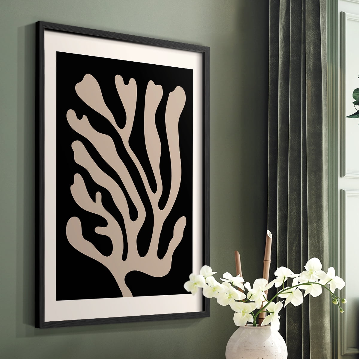 Matisse CCXXXI in Solid Wood 22 x 28 Framed Print