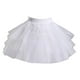 thumbnail image 2 of Crinolina para niña de las flores, enagua de crinolina para niños, enagua sin hueso para boda infantil Blanco L, 2 of 9