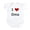 Cloud White, variant on CafePress - I Love Oma Infant Bodysuit - Baby Light Bodysuit, Size Newborn - 24 Months